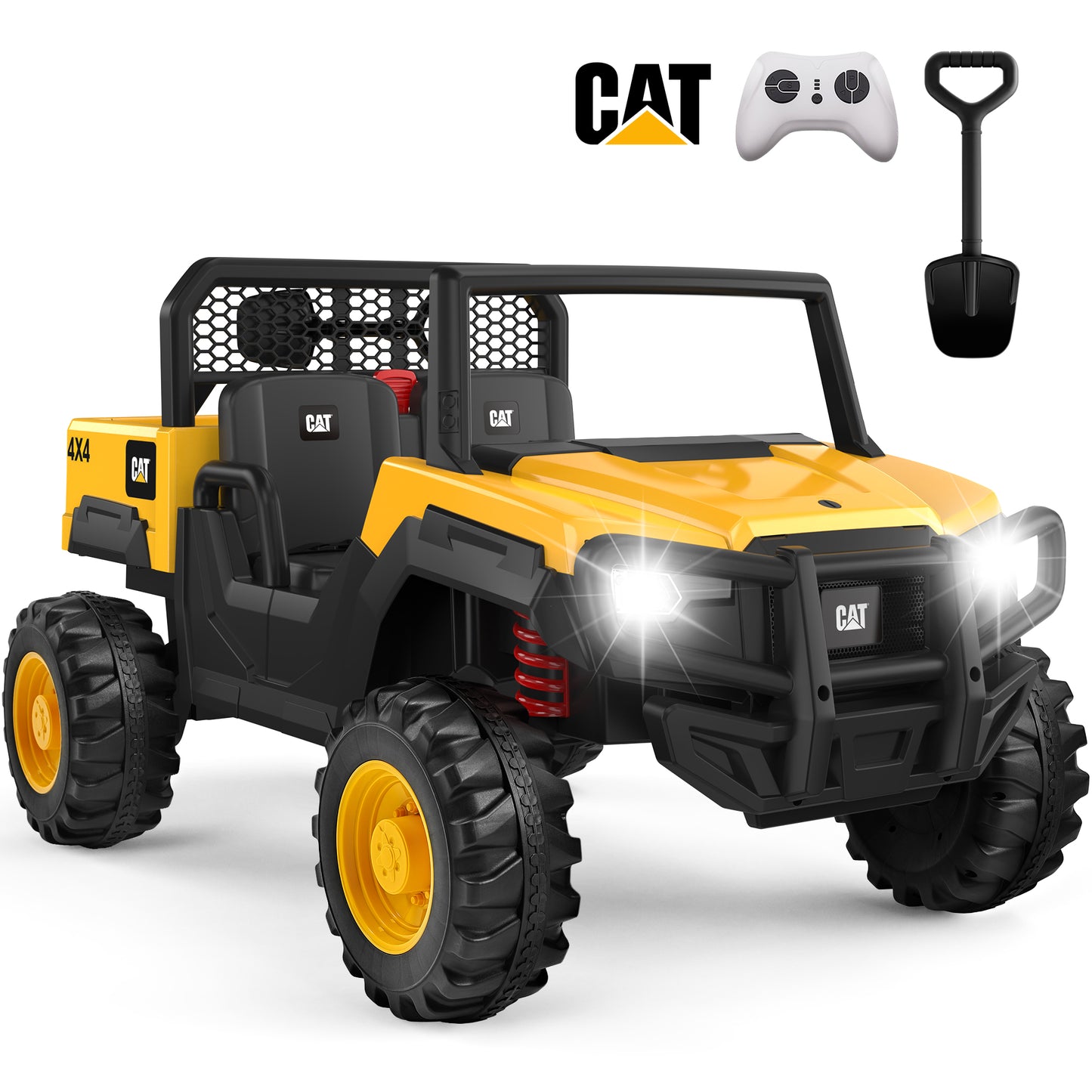 East doll 24V Licensed Caterpillar, Ride on Dump Truck