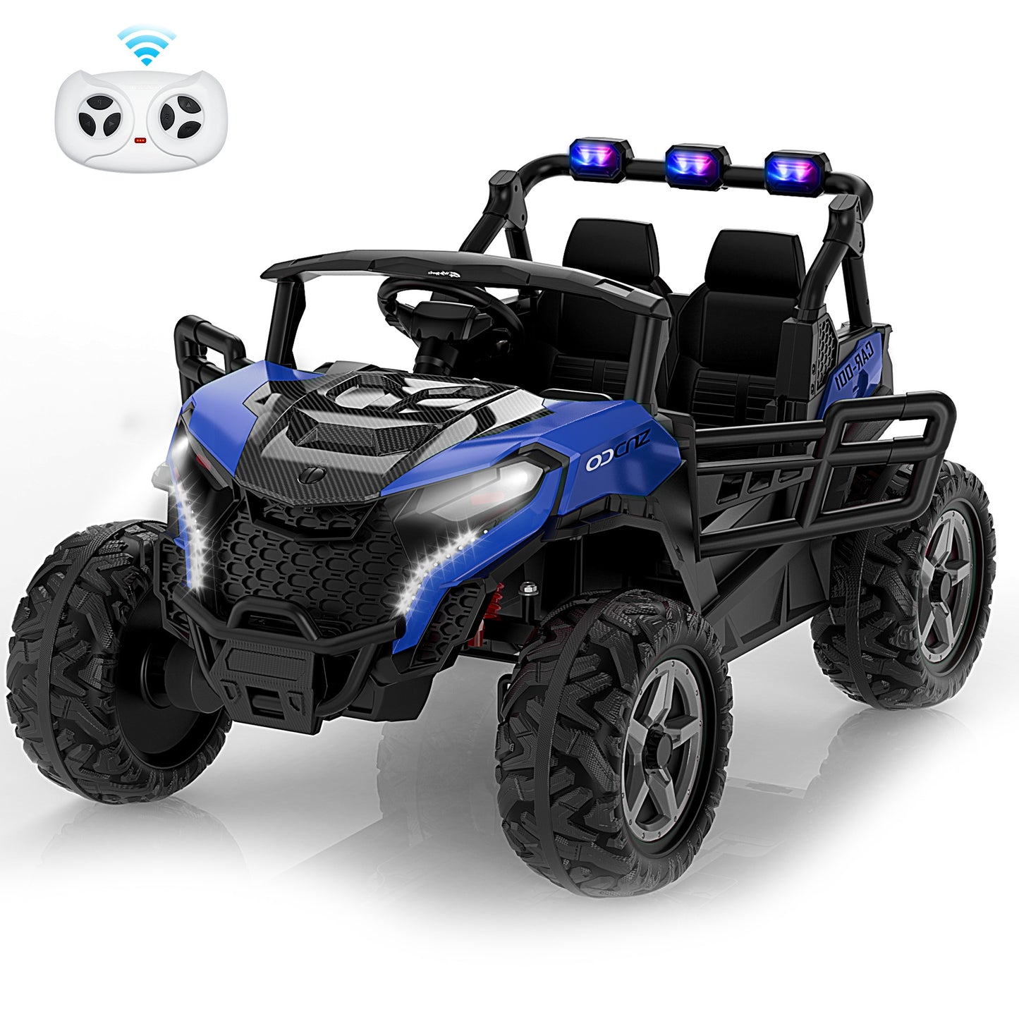 EastDoll 24V Power Ride on UTV Car, 4WD/ 2WD Switchable Electric Car