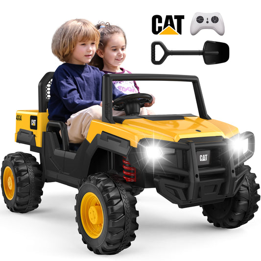 East doll 24V Licensed Caterpillar, Ride on Dump Truck