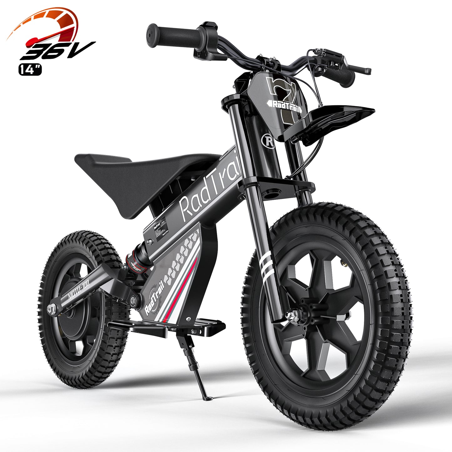 East doll 36V Electric Dirt Bike for Kids, 14" Pneumatic Tire