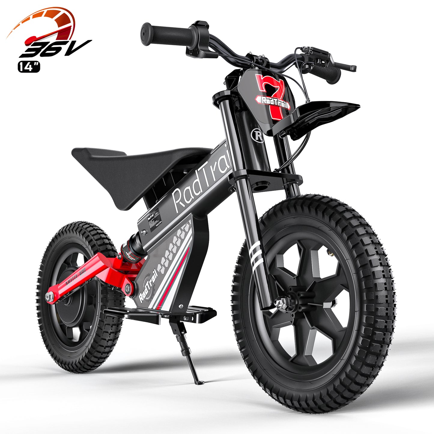 East doll 36V Electric Dirt Bike for Kids, 14" Pneumatic Tire