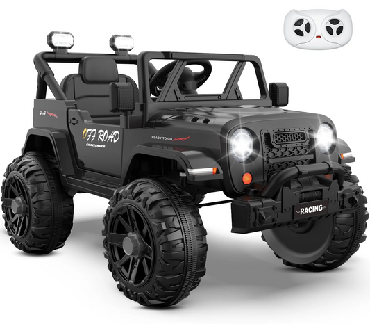 East doll 12V Ride on Car for Toddlers, Kids Electric Car with Remote Control, Bluetooth, Music, 3 Speeds for Kids Gifts