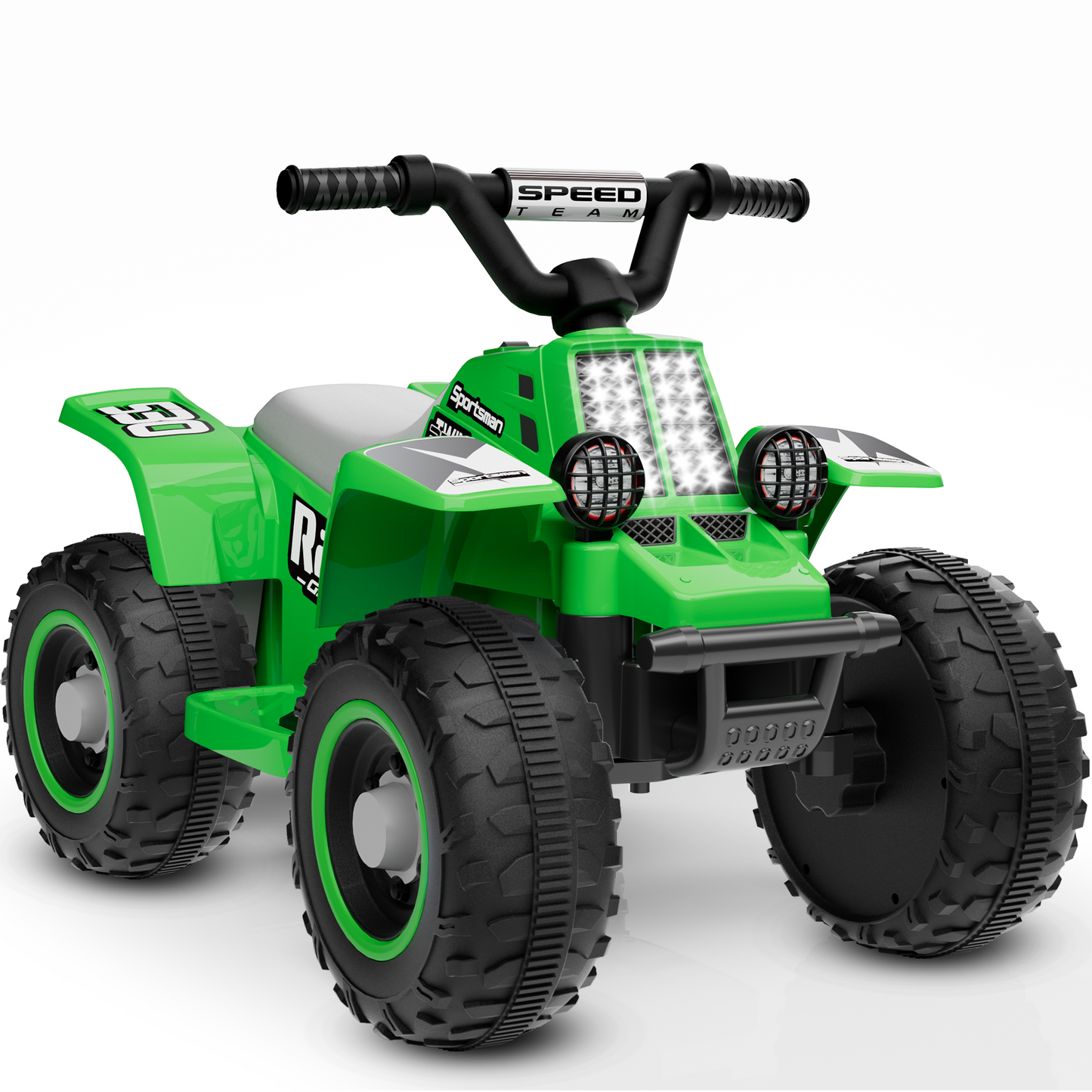 East doll 6V 7Ah Ride on ATV for Toddlers, Kids 4 wheelers for 18-36 Months, Ride-on Toy, MP3, 2MPH Max Speed,55 Lbs