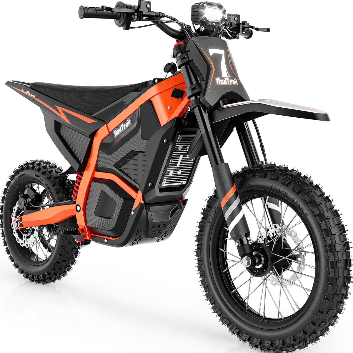 AceCruisers RadTrail M5 48V Electric Dirt Bike for Teens & Adults, 3000W Peak & 40 MPH