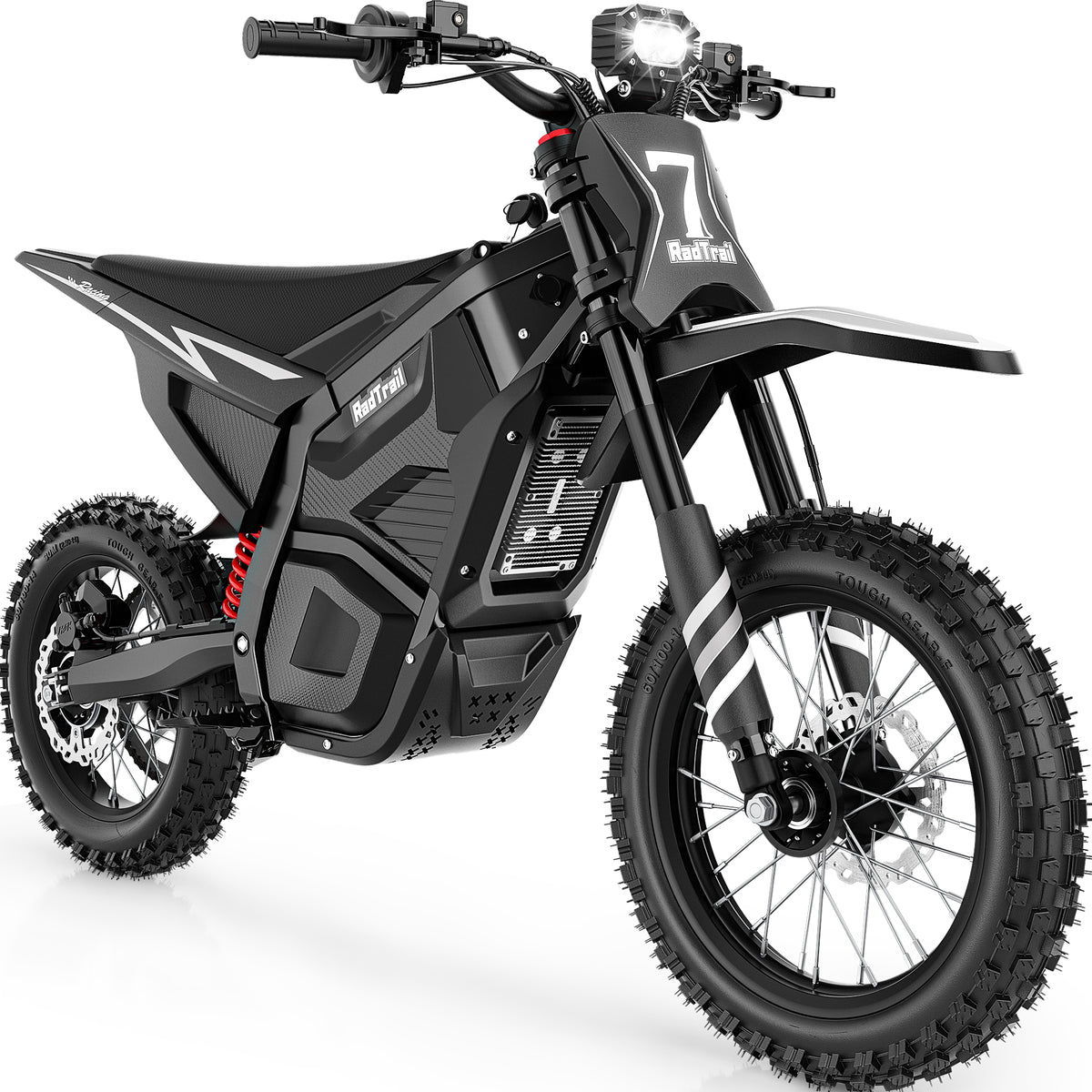 AceCruisers RadTrail M5 48V Electric Dirt Bike for Teens & Adults, 3000W Peak & 40 MPH