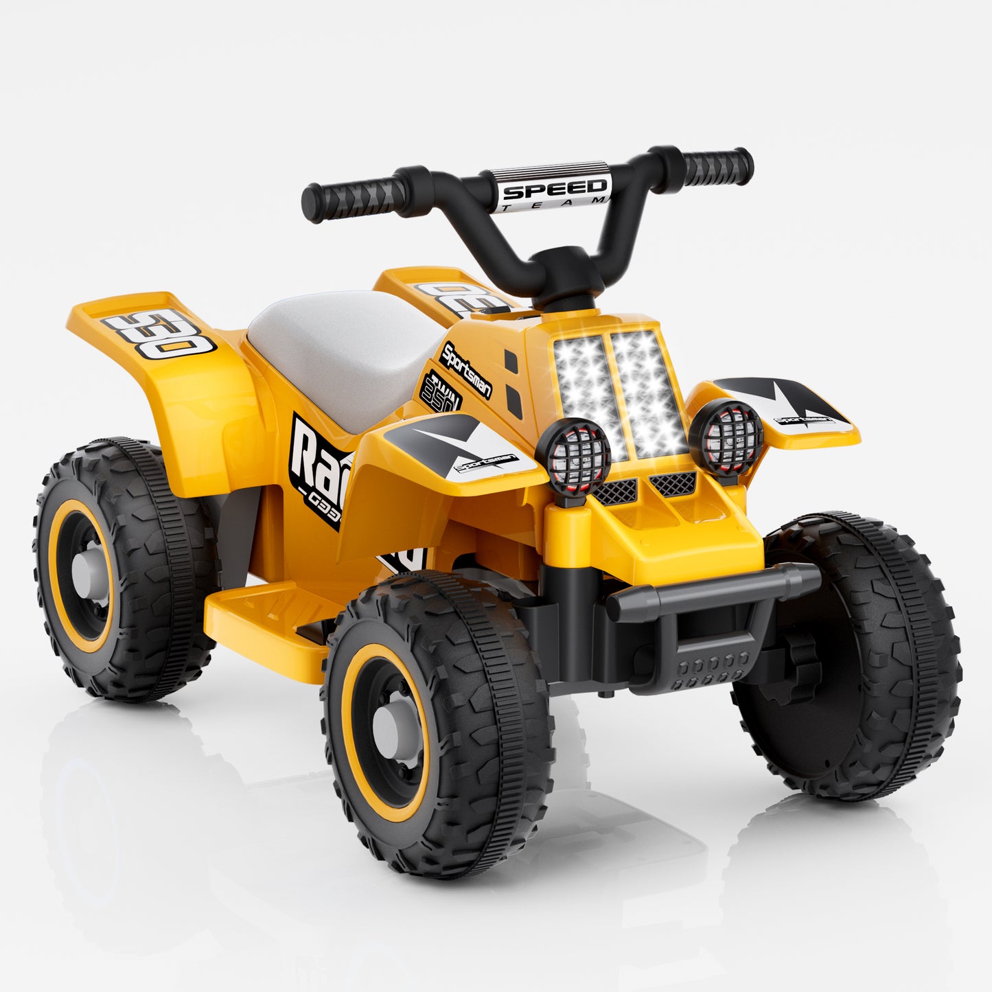 Eastdoll 6V 7Ah Ride on ATV Car for Kids, 2MPH, 55 Lbs