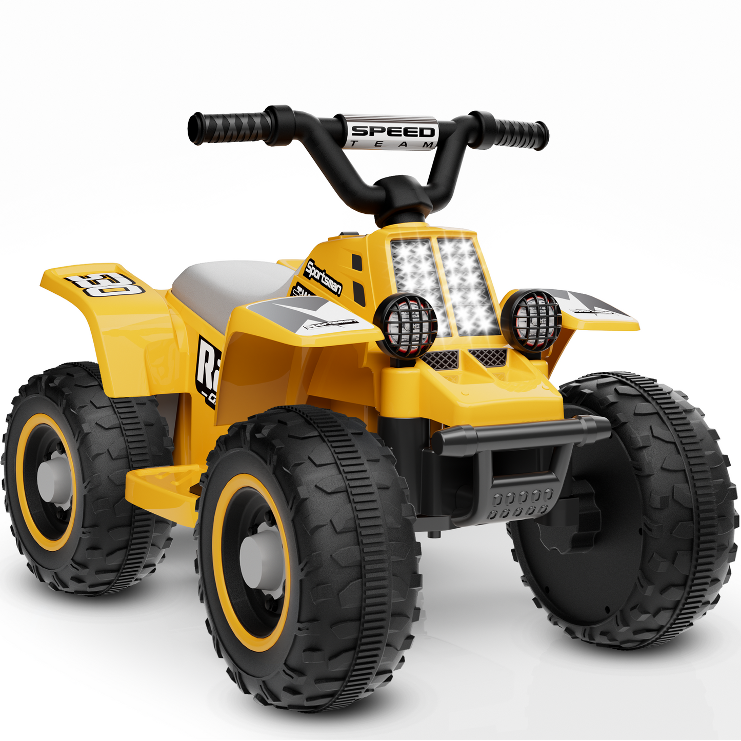 East doll 6V 7Ah Ride on ATV for Toddlers, Kids 4 wheelers for 18-36 Months, Ride-on Toy, MP3, 2MPH Max Speed,55 Lbs