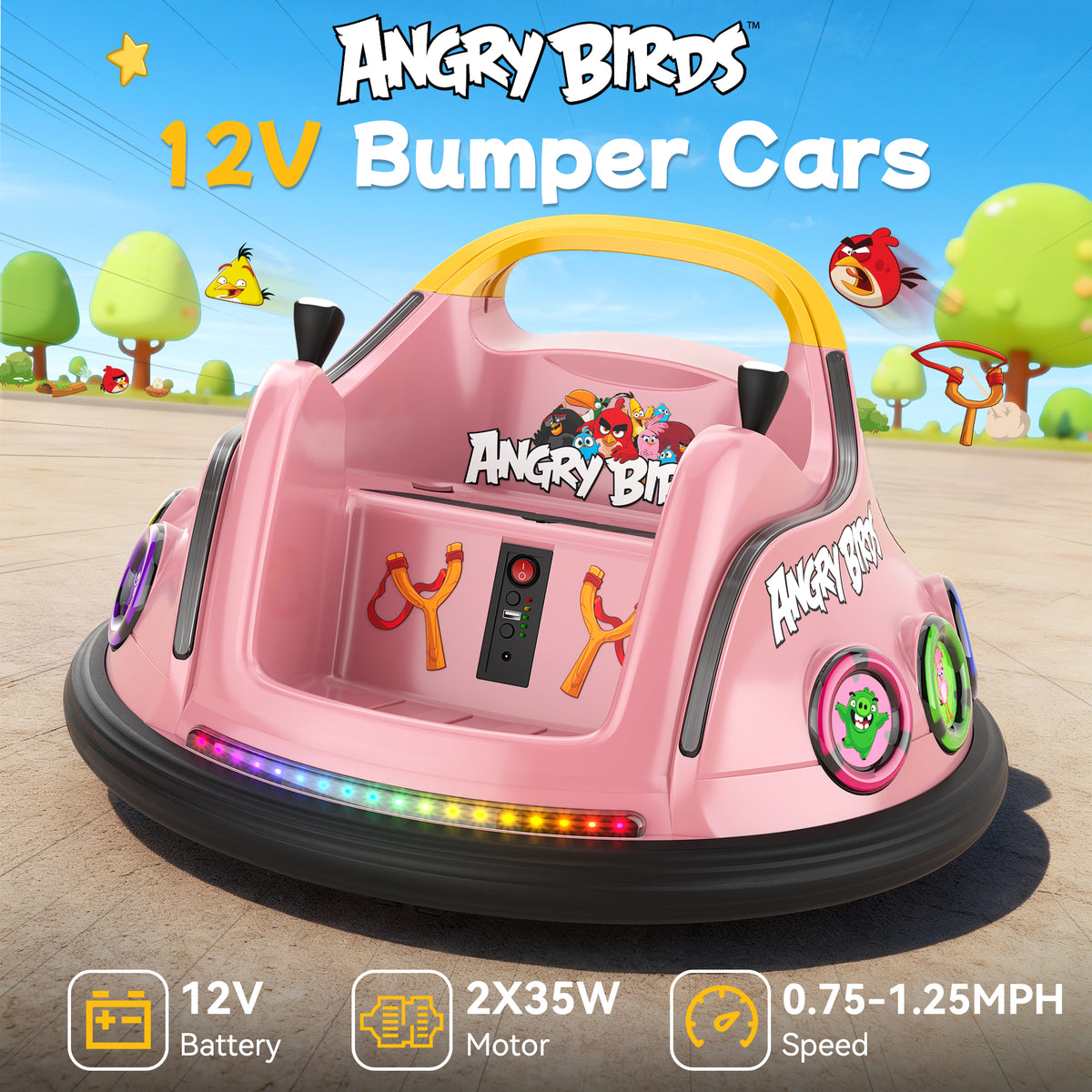 East doll 12V Kids Electric Bumper Car