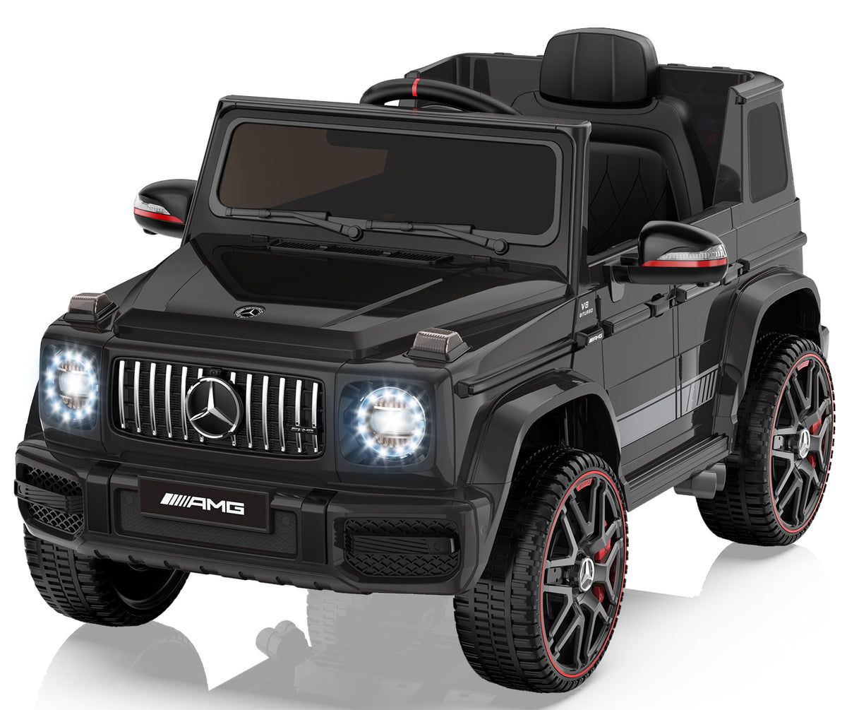 ANPABO 12V 7AH Licensed Mercedes-Benz G63 Electric Car for Kids, Black