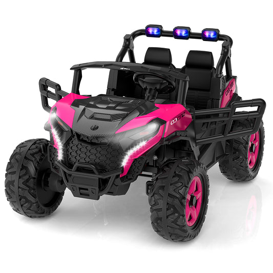 EastDoll 24V Power Ride on UTV Car, 4WD/ 2WD Switchable Electric Car
