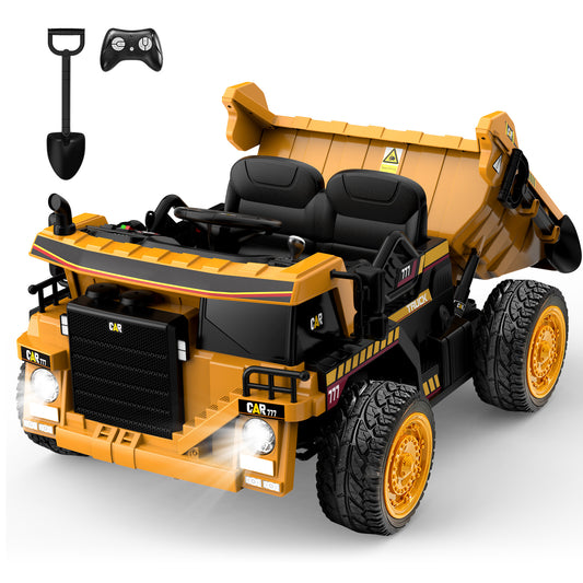 East doll 24V Electric Ride on Dump Truck, Ride on Car with Dump Bed,