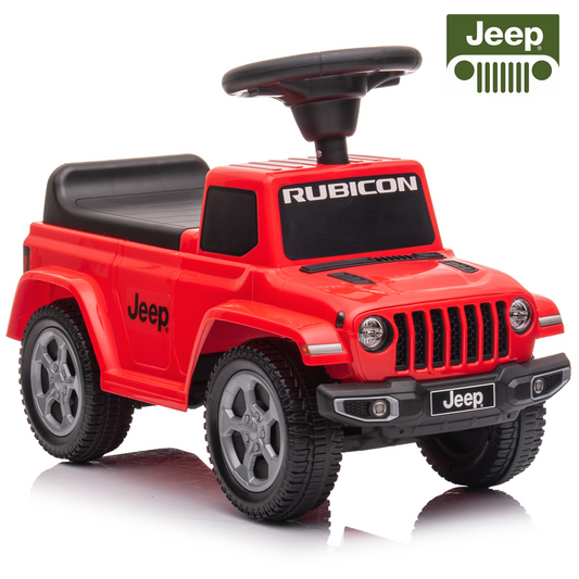 East doll Kids Ride on Push Car, Licensed Jeep ride on toy for toddler, kids jeep Ages 1-3 Years, Horn,Under Seat Storage, 4 wheeler, Baby Walking Racer Gift for Boys Girls