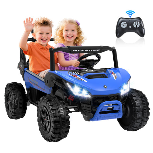 East doll 24V Ride on UTV Car for Big Kid, 2 Seater Ride on Car Toys, Power Electric car for kids,4 Wheels, 800W motors, Remote Control, 5.1 MPH ,3-12Y,Music