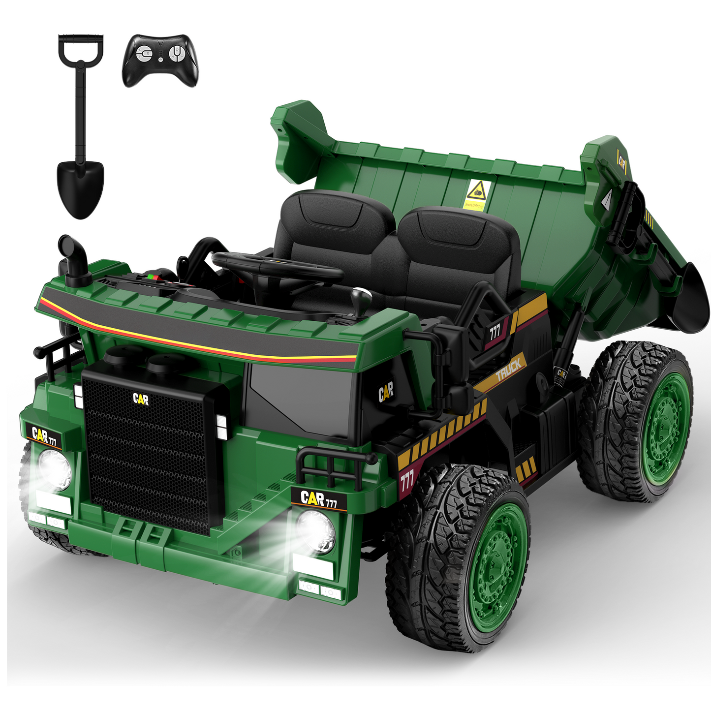East doll 24V Electric Ride on Dump Truck, Ride on Car with Dump Bed,