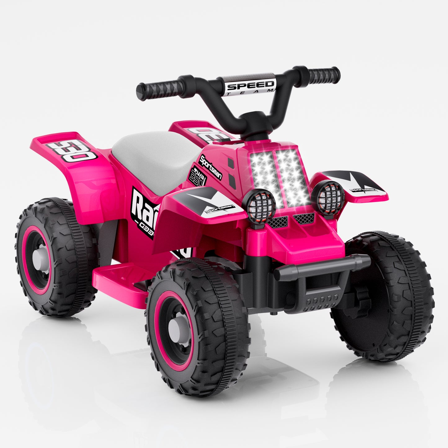 Eastdoll 6V 7Ah Ride on ATV Car for Kids, 2MPH, 55 Lbs