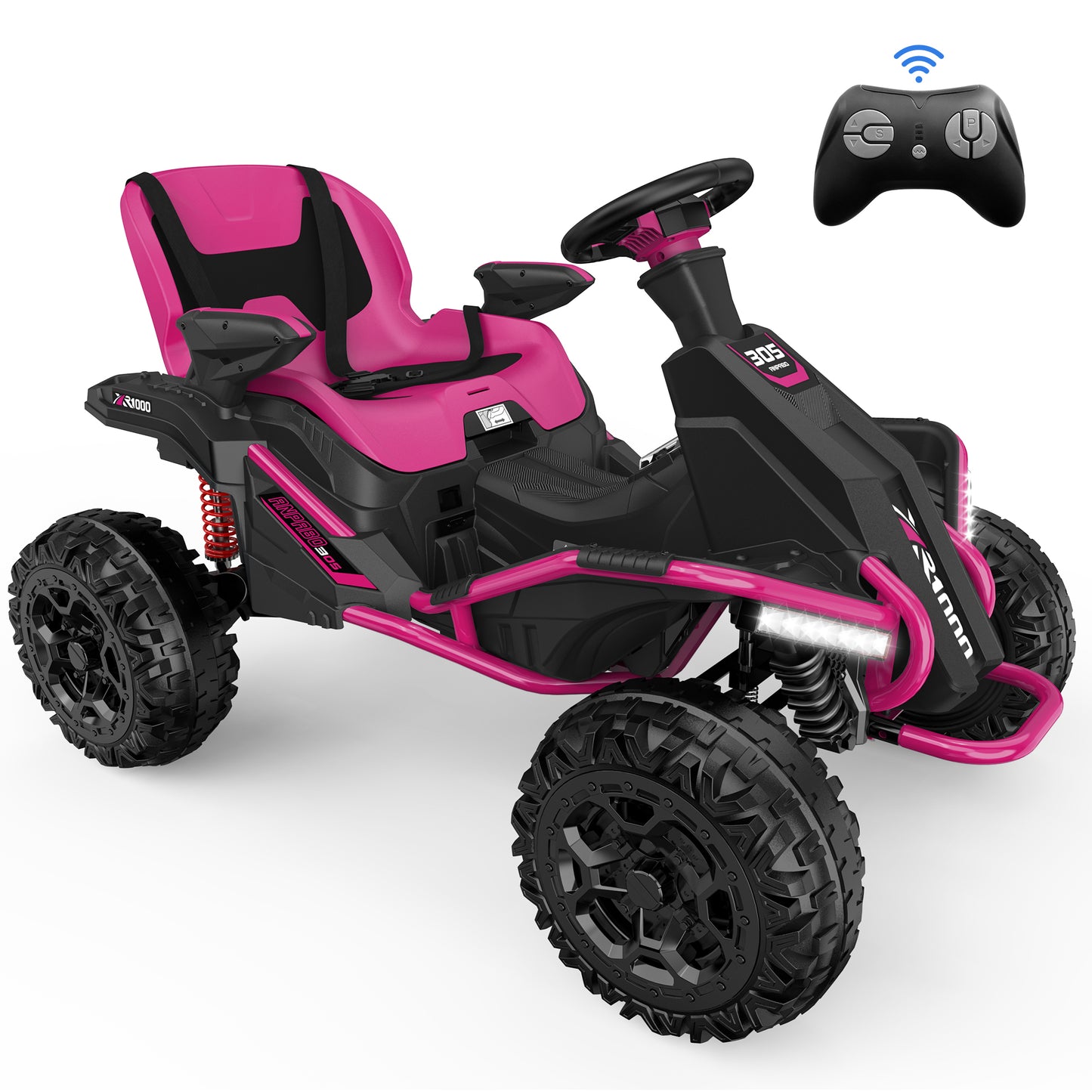 East Doll 24V Ride on ATV Car with 4 Shock Absorbers