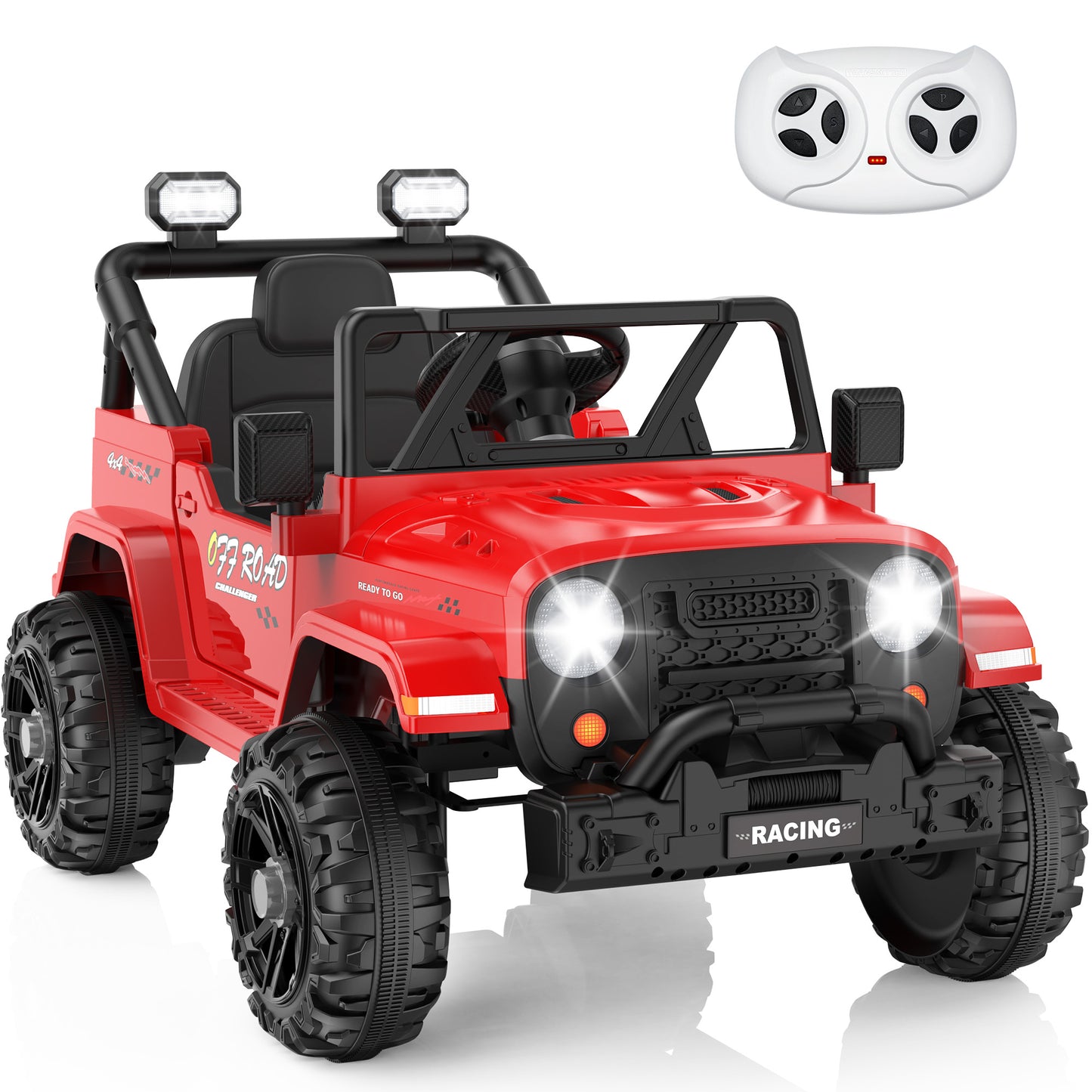 East doll 12V Ride on Car for Toddlers, Kids Electric Car with Remote Control, Bluetooth, Music, 3 Speeds for Kids Gifts