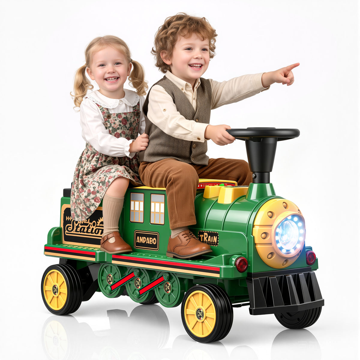 East doll 12V Ride on Train