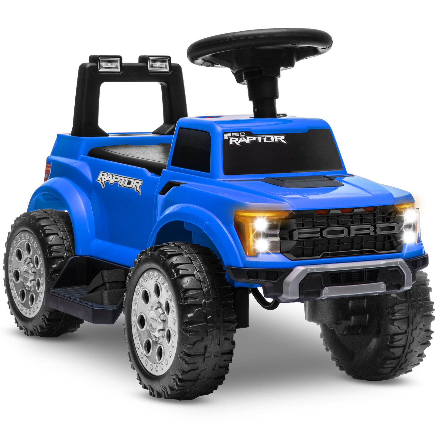 East doll 6V Ride on Toy for Toddler, Ford Electric Car for Kids, Toddler Car for Ages 1-3 Years, LED Lights, Power Motor，4 wheeler, Kids ATV