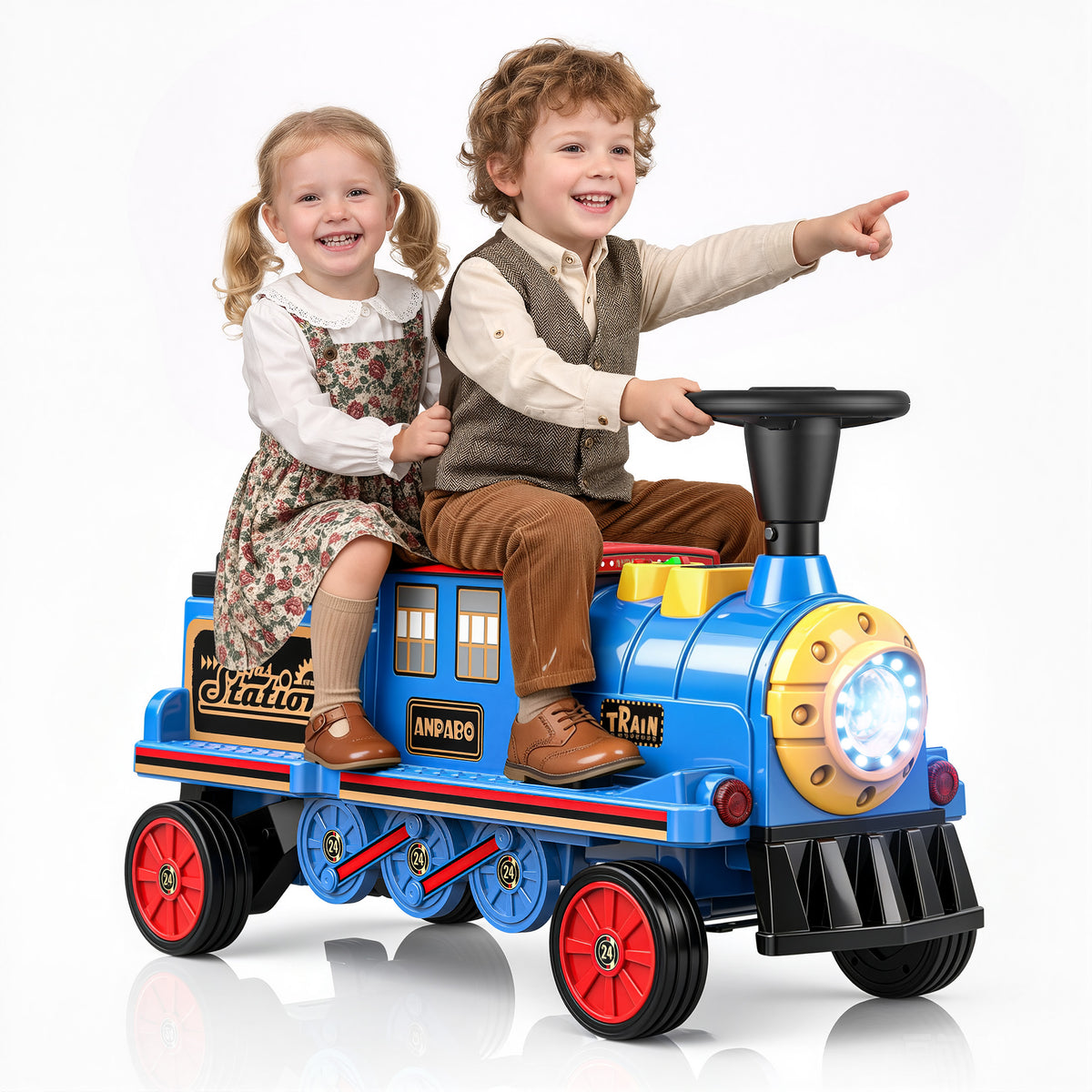 East doll 12V Ride on Train