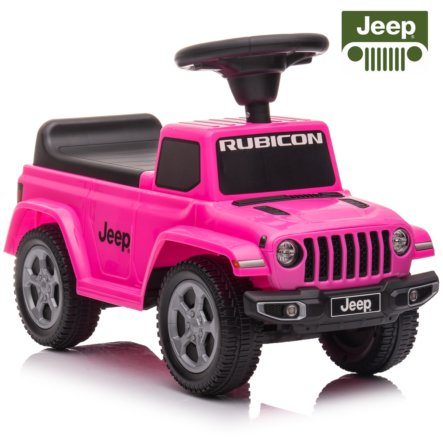 East doll Kids Ride on Push Car, Licensed Jeep ride on toy for toddler, kids jeep Ages 1-3 Years, Horn,Under Seat Storage, 4 wheeler, Baby Walking Racer Gift for Boys Girls