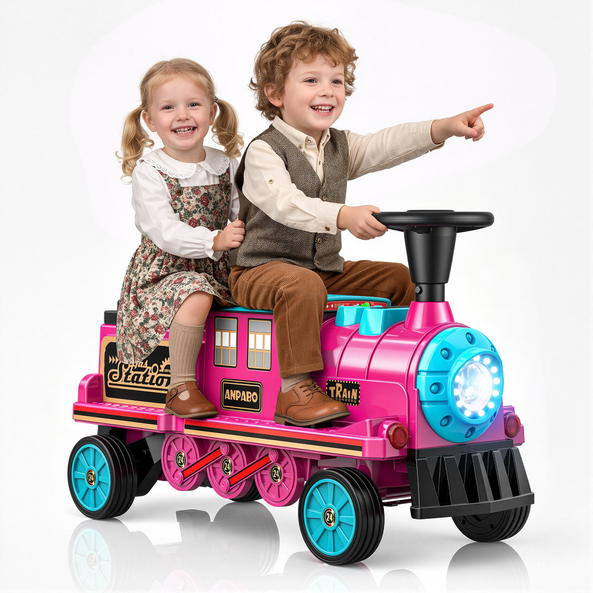 East doll 12V Ride on Train