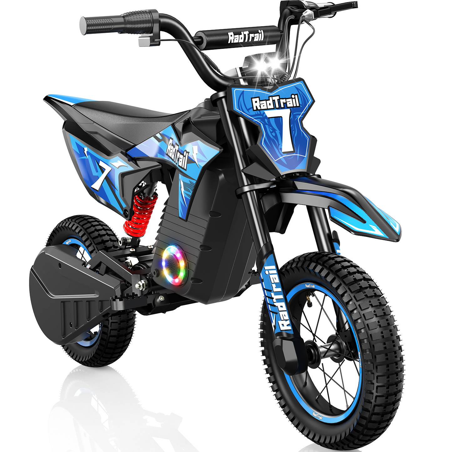 East doll 36V Electric Dirt Bike for Kids, Peak 700W Kids Electric Dirt Bikes, Electric Kids Dirt Bike for Boys Girls Aged 6-12Y, 3-Speed, Max 15.5 Mph, 13.7 Miles Long Range, 3 Light Modes