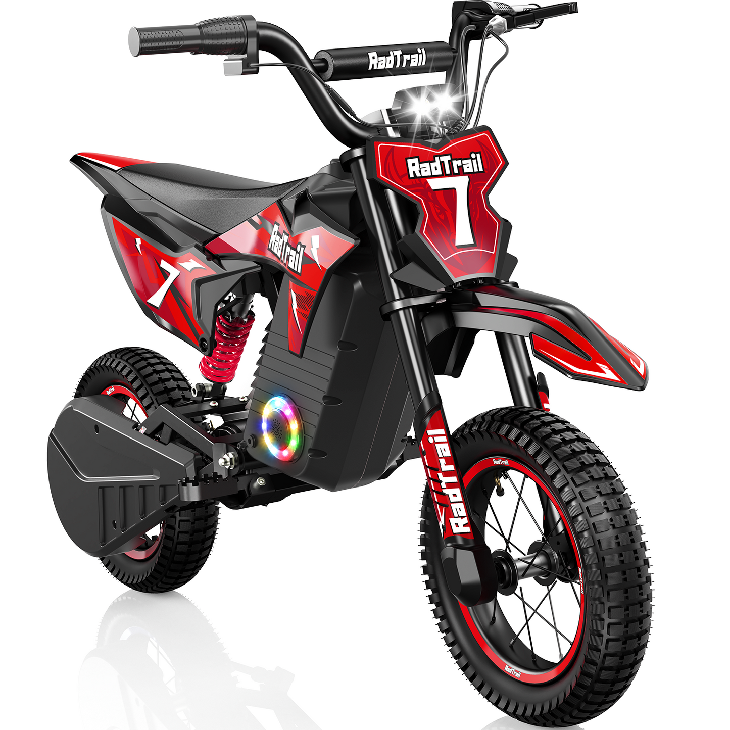 East doll 36V Electric Dirt Bike for Kids, Peak 700W Kids Electric Dirt Bikes, Electric Kids Dirt Bike for Boys Girls Aged 6-12Y, 3-Speed, Max 15.5 Mph, 13.7 Miles Long Range, 3 Light Modes