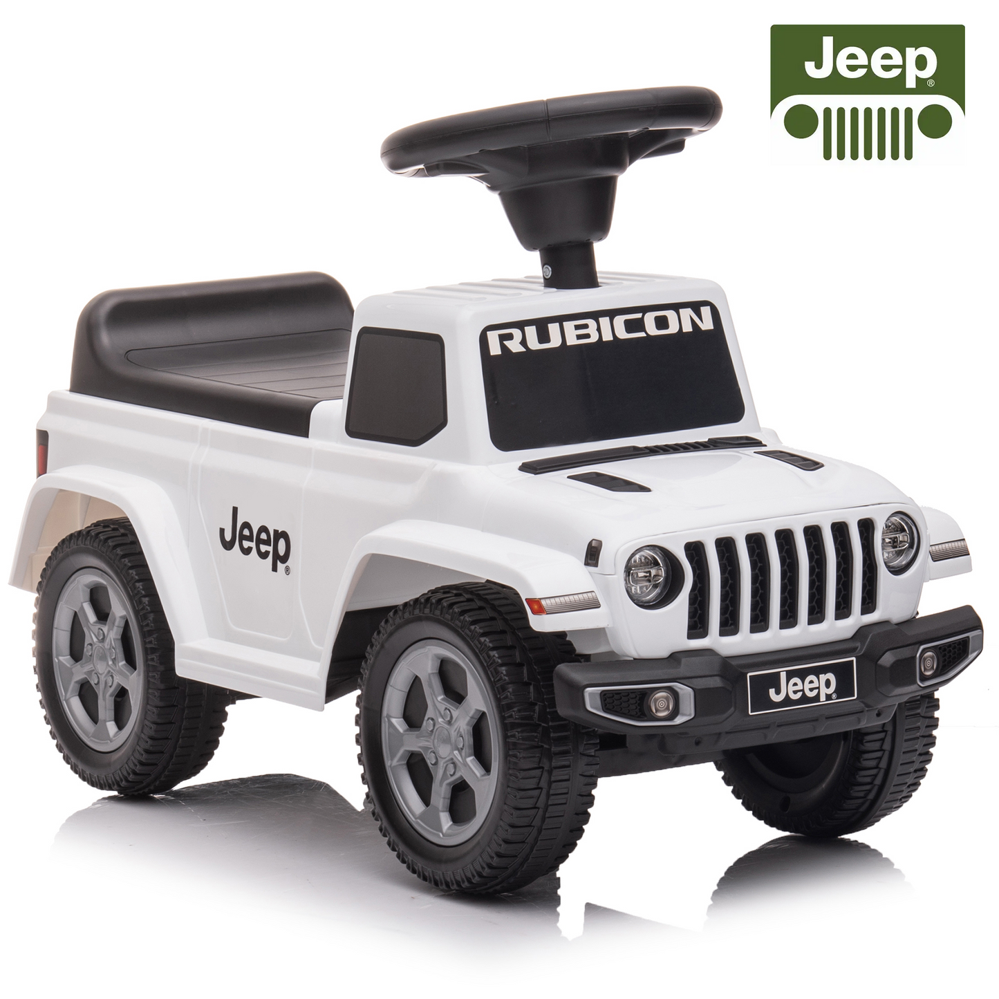 East doll Kids Ride on Push Car, Licensed Jeep ride on toy for toddler, kids jeep Ages 1-3 Years, Horn,Under Seat Storage, 4 wheeler, Baby Walking Racer Gift for Boys Girls