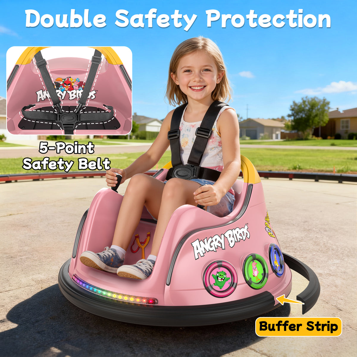 East doll 12V Kids Electric Bumper Car