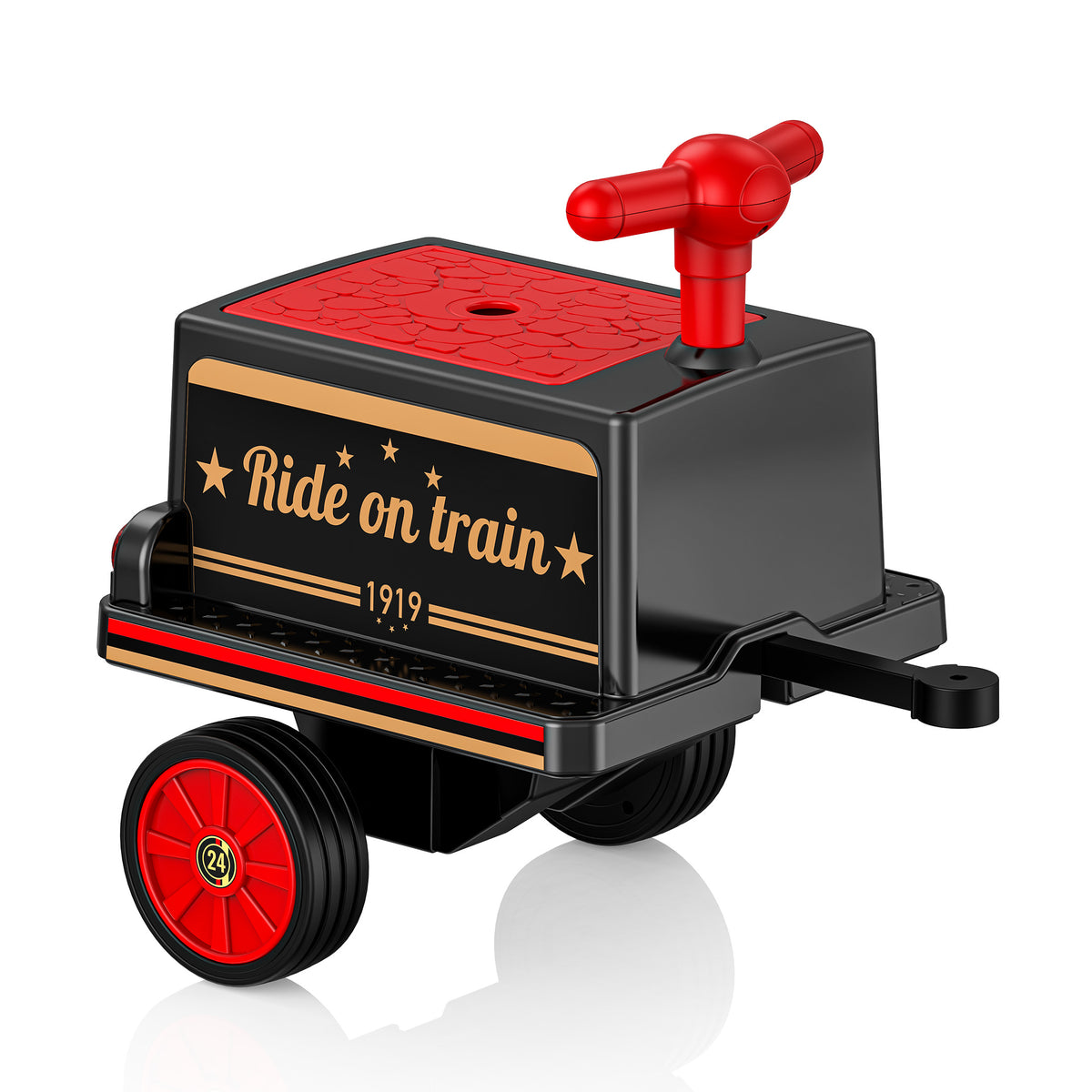 East doll Kids Train Carriage W/ Storage Box