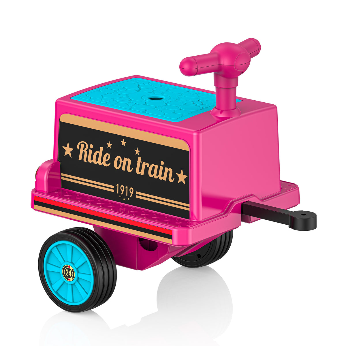 East doll Kids Train Carriage W/ Storage Box