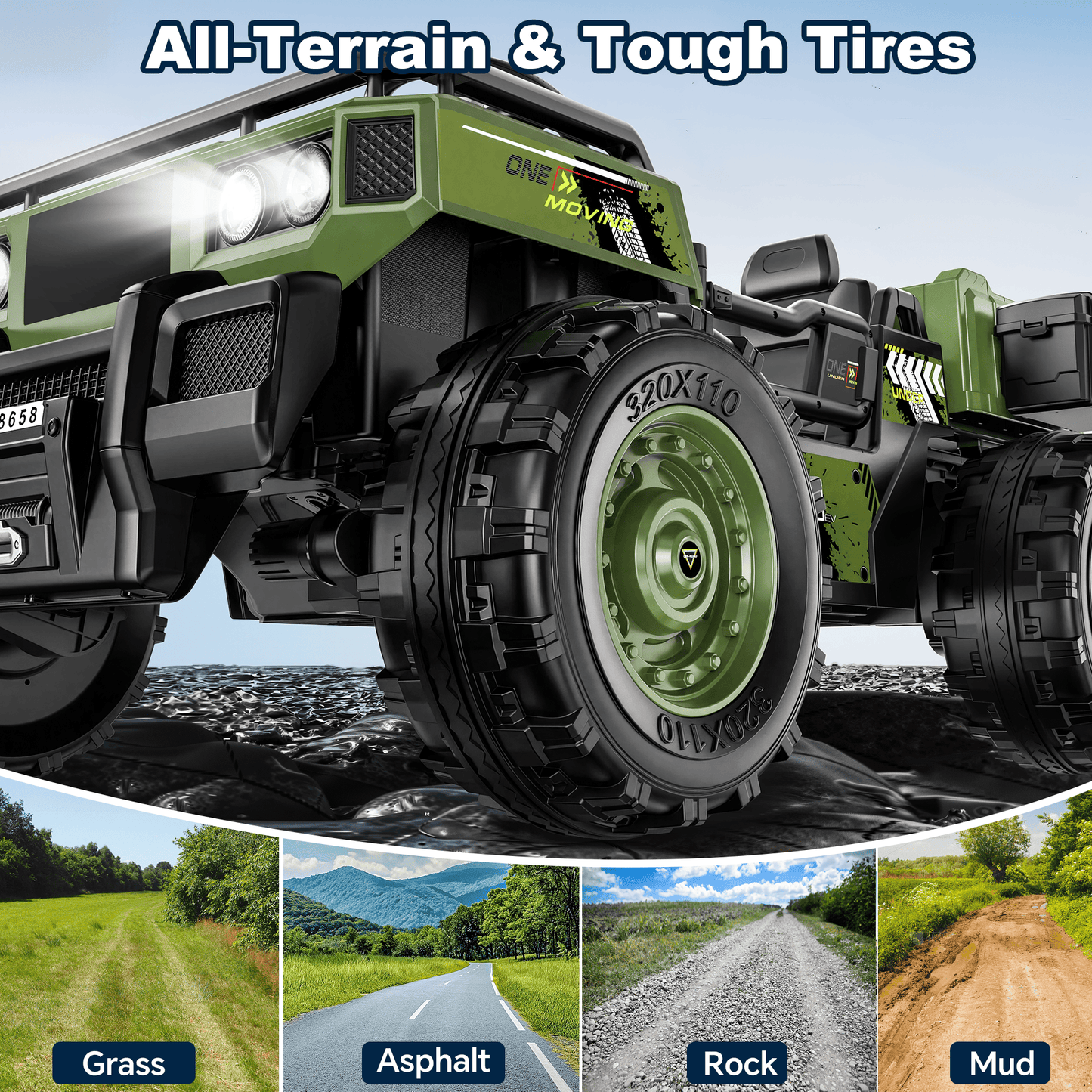 East doll 24V Powered Ride on Dump Truck