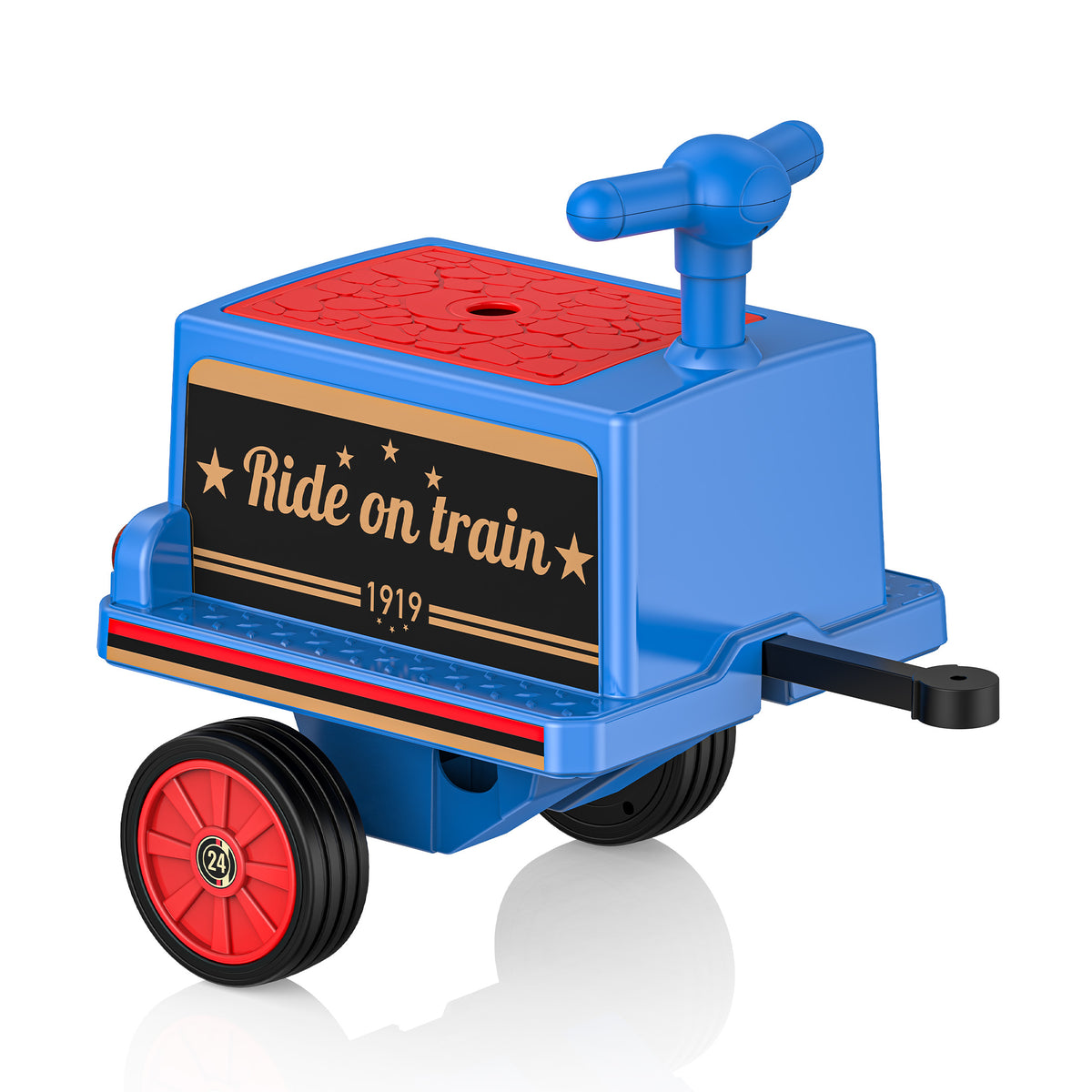 East doll Kids Train Carriage W/ Storage Box