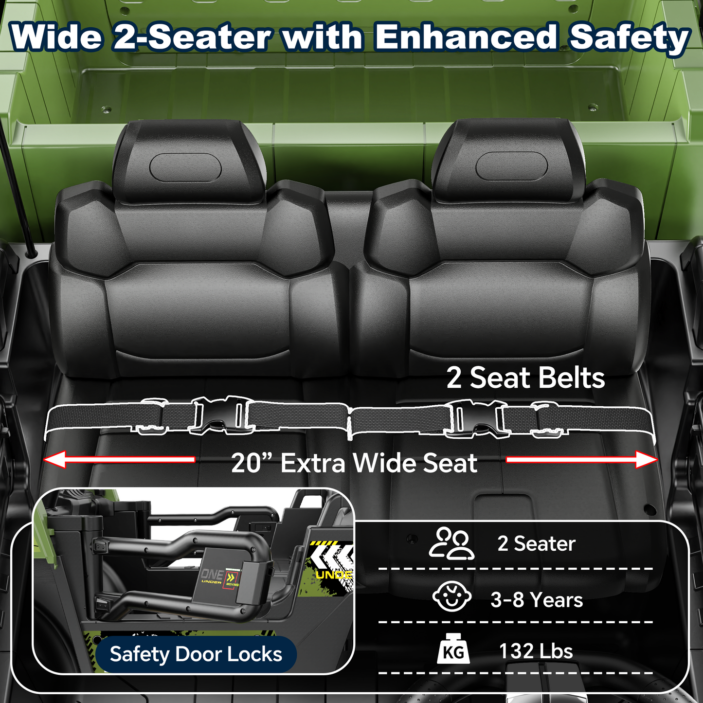 East doll 24V Powered Ride on Dump Truck